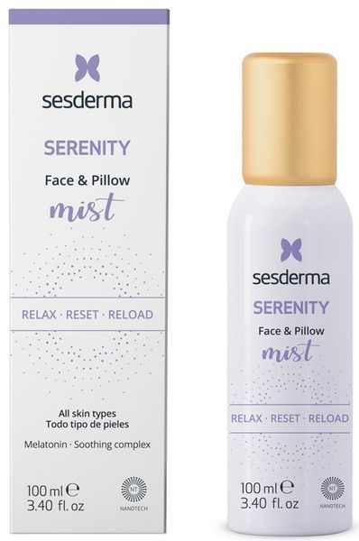 Нічний ліпосомальний спрей-міст Sesderma Serenity Face Pillow Mist, 100 ml SS136287 фото