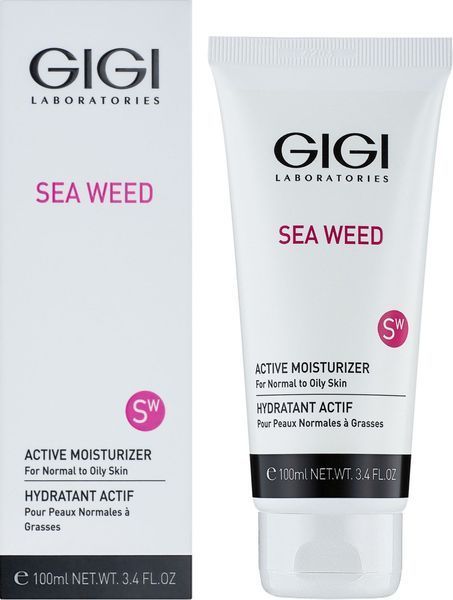 Крем активний зволожуючий Gigi Sea Weed Active Moisturizer, 100 ml 63454 фото