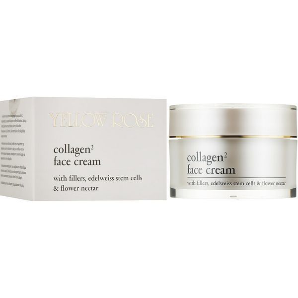 Антивіковий крем для обличчя з колагеном - Yellow Rose Collagen Face Cream 102106 фото
