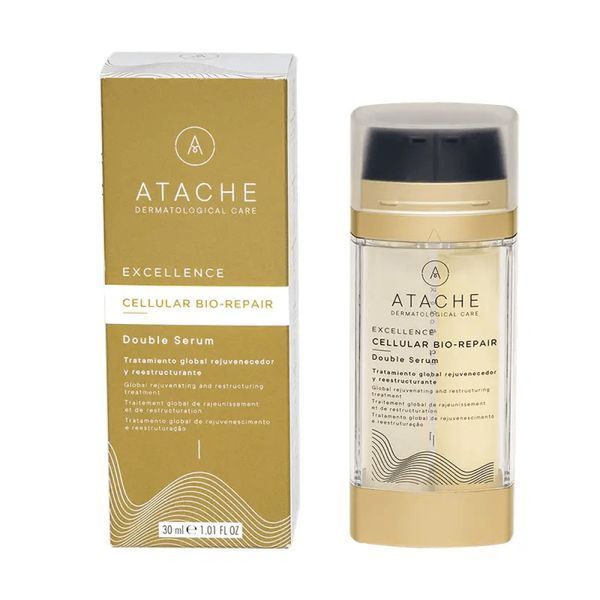Сироватка для інтенсивного омолодження клітин - Atache Excellence Cellular Bio-Repair Double Serum 108178 фото