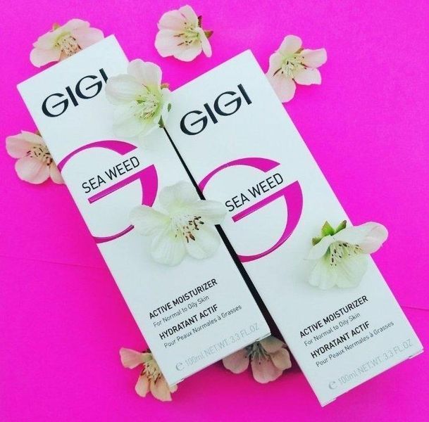 Крем активний зволожуючий Gigi Sea Weed Active Moisturizer, 100 ml 63454 фото