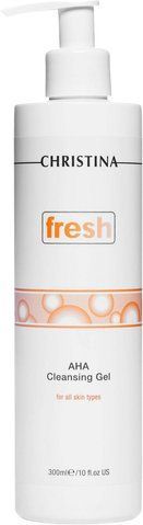 Мило-гель з альфагідроксильними кислотами Christina Fresh AHA Cleansing Gel, 300 ml 4998 фото