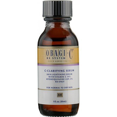 Освітлююча сироватка для сухої шкіри - Obagi C-Clarifying Serum Dry 4870 фото