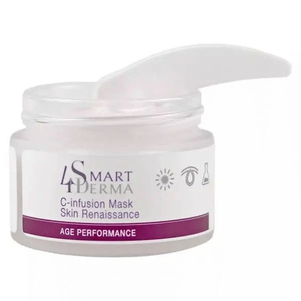 Заповнююча маска-біоміметик з вітаміном С - Smart4Derma C-Infusion Mask Skin Renaissance 109174 фото