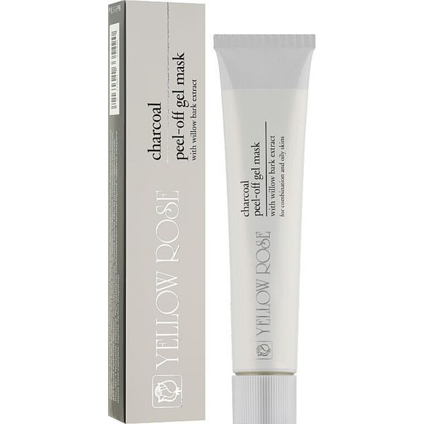 Пластифікуюча гелева детокс-маска - Yellow Rose Charcoal Gel Mask 102251 фото