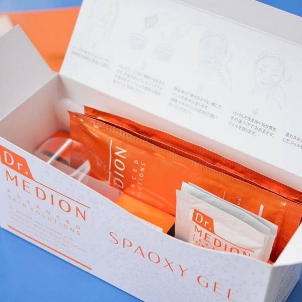 Гель-маска для обличчя - Dr. Medion Spaoxy Gel - Mask CO2 101465 фото