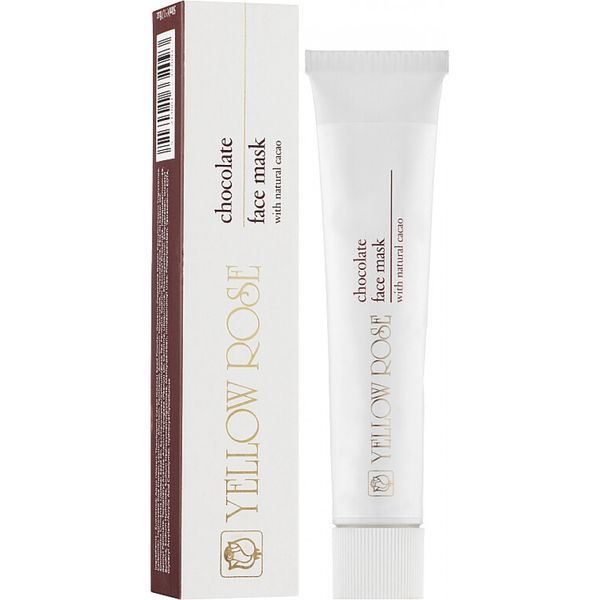 Шоколадна маска для обличчя - Yellow Rose Chocolate Face Mask 102177 фото