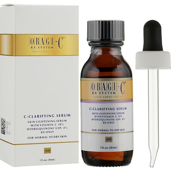 Освітлююча сироватка для сухої шкіри - Obagi C-Clarifying Serum Dry 4870 фото