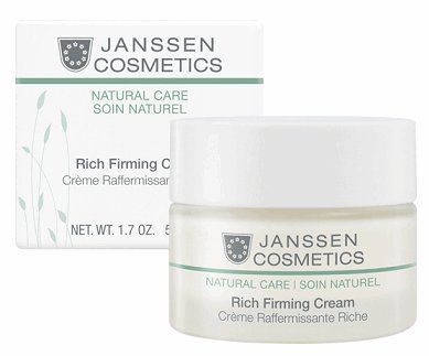 Крем насичений зміцнювальний Janssen Cosmeceutical Organics Rich Firming Cream, 50 ml SS072004_1 фото