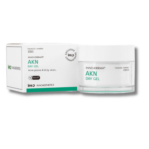 Крем-гель для жирної шкіри - Innoaesthetics Akn Day Gel 109995 фото