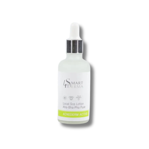 Локальна присушка від прищів - Smart4Derma Local SOS Lotion АНА-BHA-PHA Pure 108921 фото