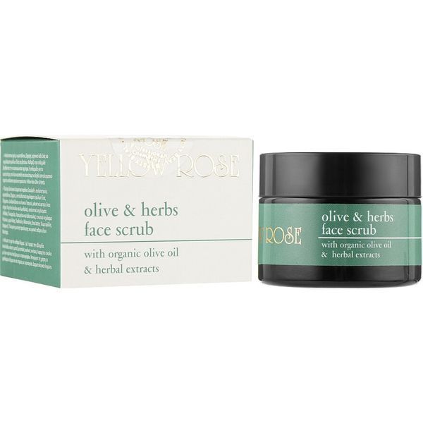 Скраб для обличчя з оливковою олією і рослинними екстрактами - Yellow Rose Olive and Herbs Face 102147 фото