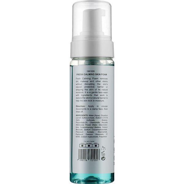 Освіжаюча пінка для обличчя з ефектом заспокоєння - Renew Aqualia Fresh Calming Skin Foam 105156 фото