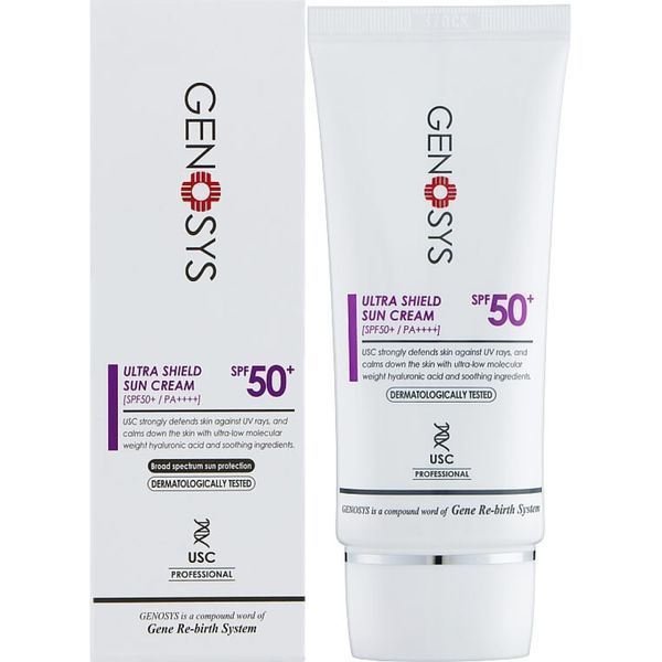 Сонцезахисний крем - Genosys Ultra Shield Sun Cream SPF 50+ 108214 фото