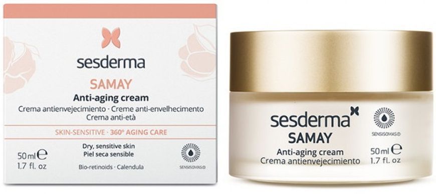 Антивозрастной крем для чувствительной кожи Sesderma Samay Anti-Aging Cream, 50 ml SS137575 фото