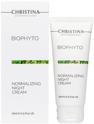 Ночной крем нормализующий Christina Bio Phyto Normalizing Night Cream, 75 ml 101748 фото