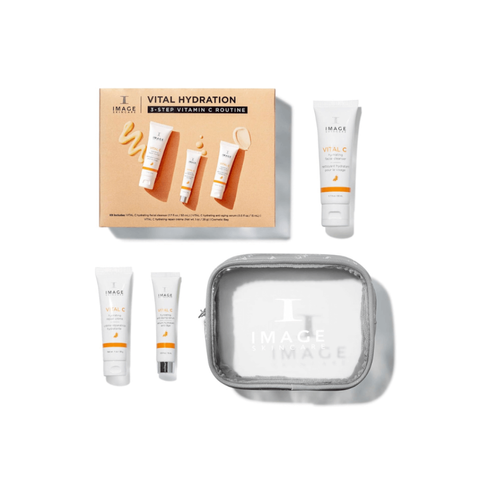 Набір для глибокого зволоження шкіри обличчя - Image Skincare Vital Hydration 3-Step Vitamin C R 108164 фото