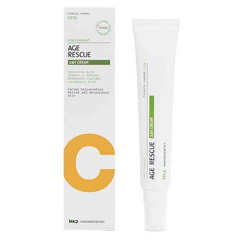 Антивіковий крем активний Innoaesthetics Age Rescue 24H Cream, 50 ml SS113673 фото