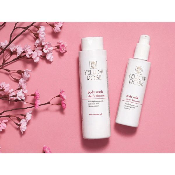 Гель для душу - Yellow Rose Body Wash Cherry Blossom 108421 фото