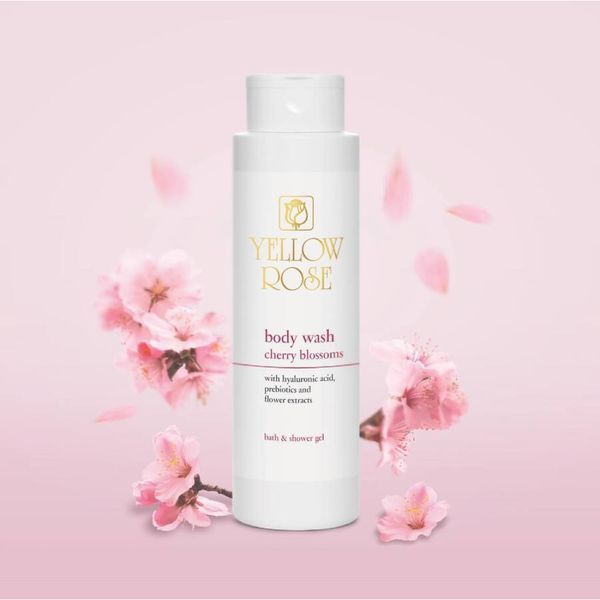 Гель для душу - Yellow Rose Body Wash Cherry Blossom 108421 фото