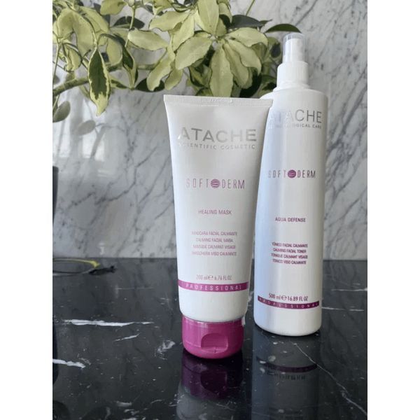 Заспокійлива антистрес маска - Atache Soft Derm Healing Mask 100237 фото