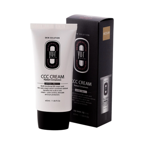 Коригуючий крем для обличчя (середній беж) YU.R ССС Cream (Medium ) SPF50+ 50ml Yu.r 778900 фото