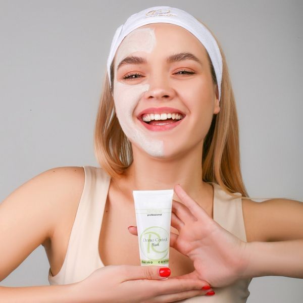 Маска для жирної та проблемної шкіри обличчя - Renew Dermo Control Mask 105235 фото