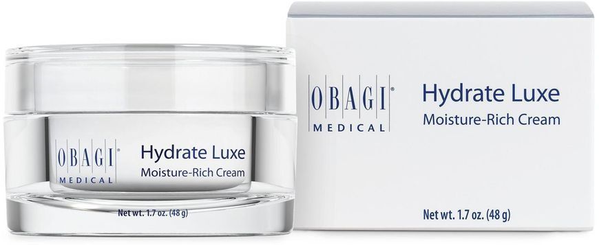 Нічний зволожуючий крем з олією ши, авокадо, манго та пептидами Obagi Hydrate Luxe, 48 g SS116462 фото