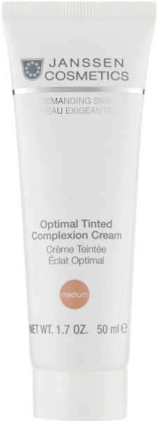 Крем захисний тонуючий Janssen Cosmeceutical Optimal Tinted Complexion SPF10 Medium, 50 ml 5557 фото