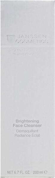 Освітлююча емульсія, що очищає Janssen Cosmeceutical Brightening Face Cleanser, 200 ml 5543 фото