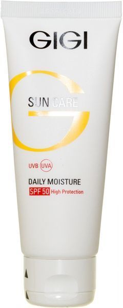 Сонцезахисний крем, що зволожує SPF50 Gigi Sun Care Daily Moisture, 75 ml 3439 фото