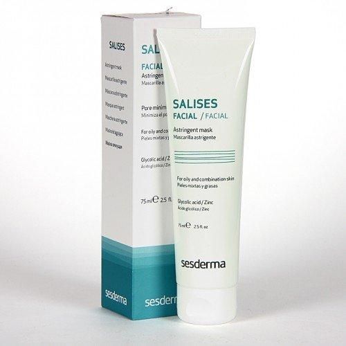 Маска для очищения комедонов Sesderma Salises Astringent Mask, 75 ml SS083317 фото