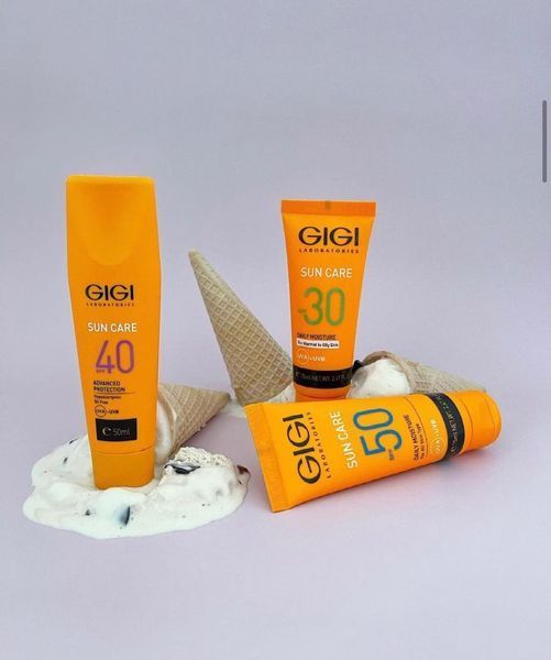 Сонцезахисний крем, що зволожує SPF50 Gigi Sun Care Daily Moisture, 75 ml 3439 фото
