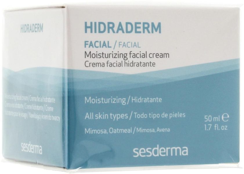 Зволожуючий крем для обличчя Sesderma Hidraderm Moisturizing Face Cream, 50 ml SS100500 фото