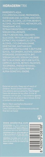 Зволожуючий крем-гель з ефектом відбілювання Sesderma Hidraderm TRX Crema Gel, 50 ml SS112711 фото