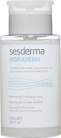 Тонік для чутливої шкіри Sesderma Hidraderm Oatmeal Rose Water, 200 ml SS083432 фото