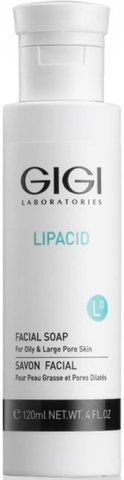 Рідке мило для обличчя Gigi Lipacid Facial Soap, 120 ml 79931 фото