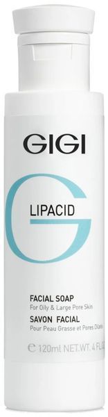 Рідке мило для обличчя Gigi Lipacid Facial Soap, 120 ml 79931 фото