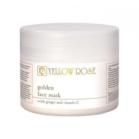 Альгінатна маска для обличчя з золотом - Yellow Rose Golden Line Face Peel-of Mask 102258 фото
