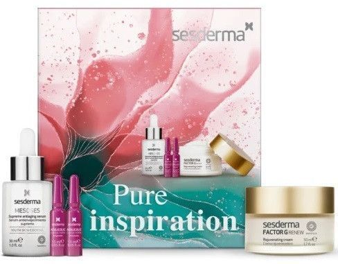 Набір Mesoses сироватка + Factor G крем + Acglicolic ампули Sesderma SS138306 фото