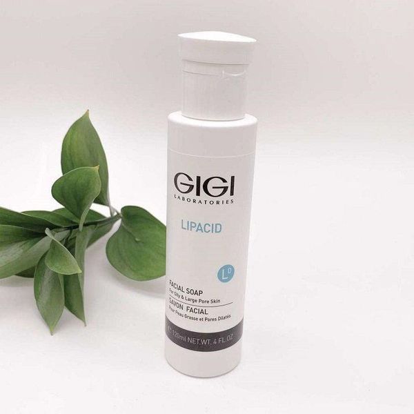 Рідке мило для обличчя Gigi Lipacid Facial Soap, 120 ml 79931 фото