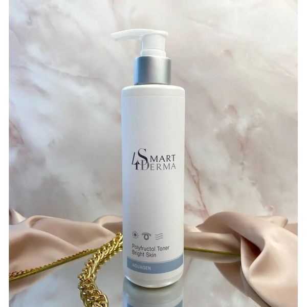 Зволожуючий гель-тонер для сяяння шкіри - Smart4Derma Aquagen Polyfructol Toner Bright Skin 108930 фото