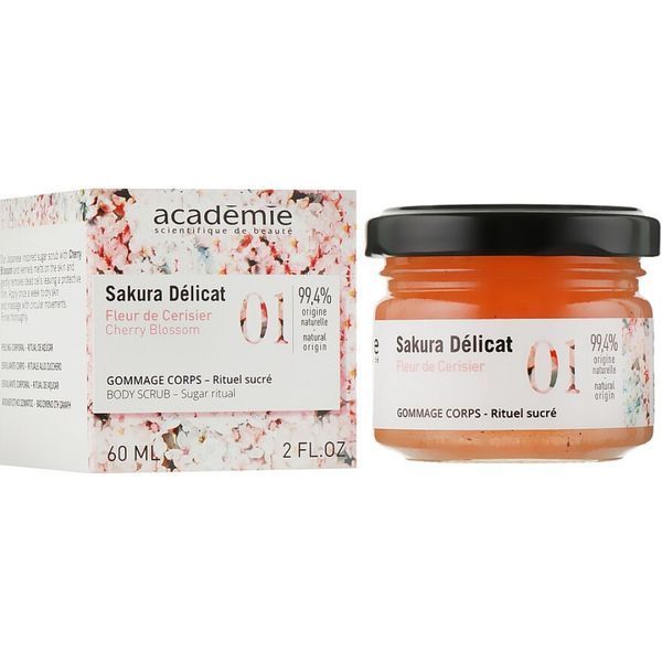 Скраб для тіла цукровий сироп - Academie Body Scrub Sugar Ritual 100532 фото