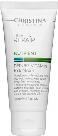 Маска витаминная омолаживающая вокруг глаз Christina Line Repair Nutrient Depuff Vitamin Eye Mask, 138958 фото