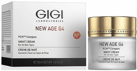 Ночной омолаживающий крем Gigi New Age G4 Night Cream, 50 ml 137869 фото