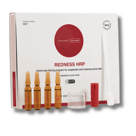 Домашній пілінг для шкіри з куперозом та розацеа - Innoaesthetics Redness Peel HRP 110041 фото