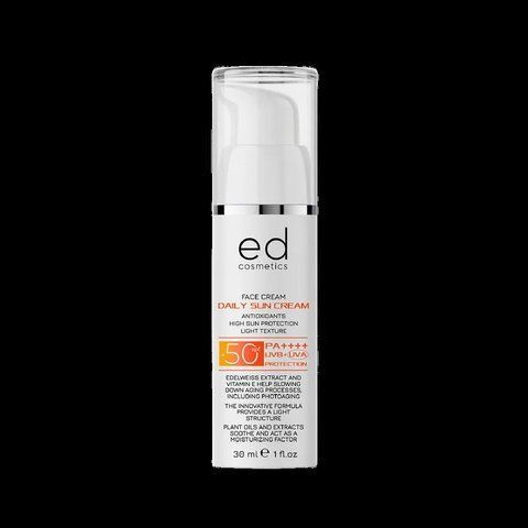 DAILY SUN CREAM SPF 50 Денний сонцезахисний крем з SPF 50  ED Cosmetics 8877666 фото