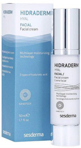 Зволожуючий крем для обличчя Sesderma Hidraderm Hyal Cream, 50 ml SS083781 фото