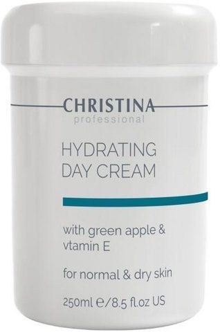 Зволожуючий крем для нормальної та сухої шкіри Christina Hydrating Day Cream Green Apple + Vitamin 5039 фото