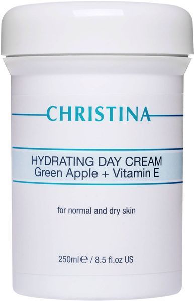Зволожуючий крем для нормальної та сухої шкіри Christina Hydrating Day Cream Green Apple + Vitamin 5039 фото